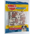 Recompense pentru caini Enjoy Carnivore cu pui si cod, 300 g
