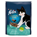 Felix Crunchy Soft Merluciu Ton si Legume, 950g