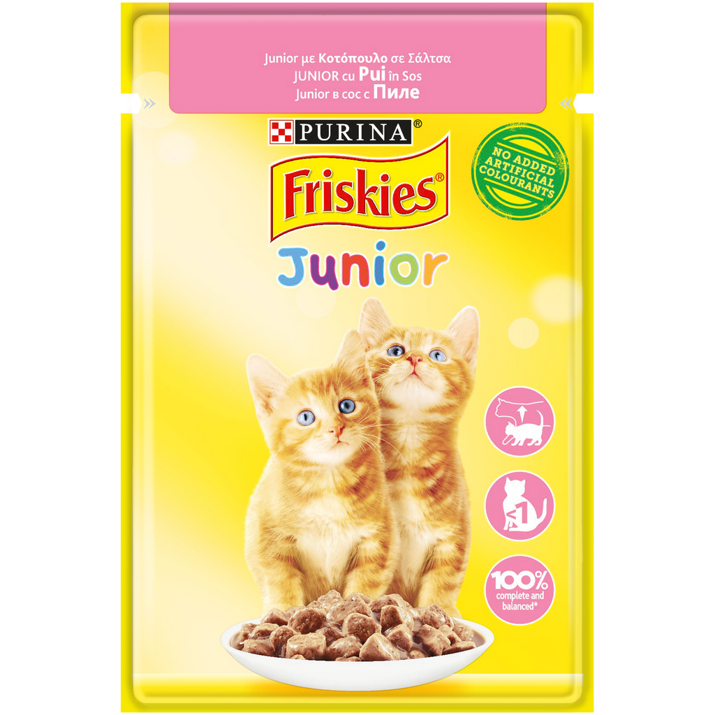 Friskies junior top cat food