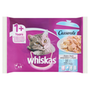 Whiskas casserole peste, 4x85g