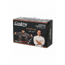 Cooking by Heinner Semioala din aluminiu cu capac Taste of Home by Chef Sorin Bontea, 20x10 cm, 2.7L