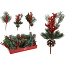 Decor creanga de brad 26cm, ANM100920