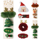 Set clame de par Xmas, 4 bucati, ANR003100