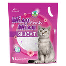 MiauMiau Fresh nisip silicat pentru pisici 8l
