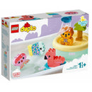 Lego Duplo Distractie in cada: Insula plutitoare cu animale 10966