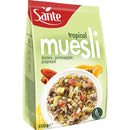 Musli cu fructe tropicale uscate si confiate Sante Tropical, 350 g