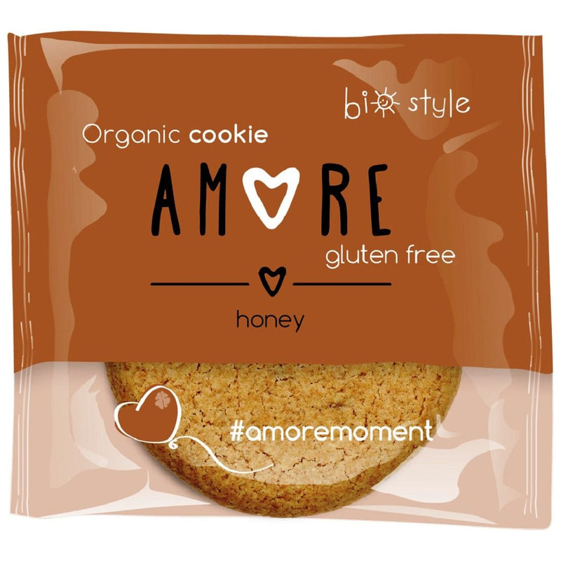 Biscuite Bio fara gluten cu Miere Amore 38g