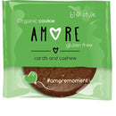 Biscuite Bio fara gluten cu Carob si Caju Amore 38g