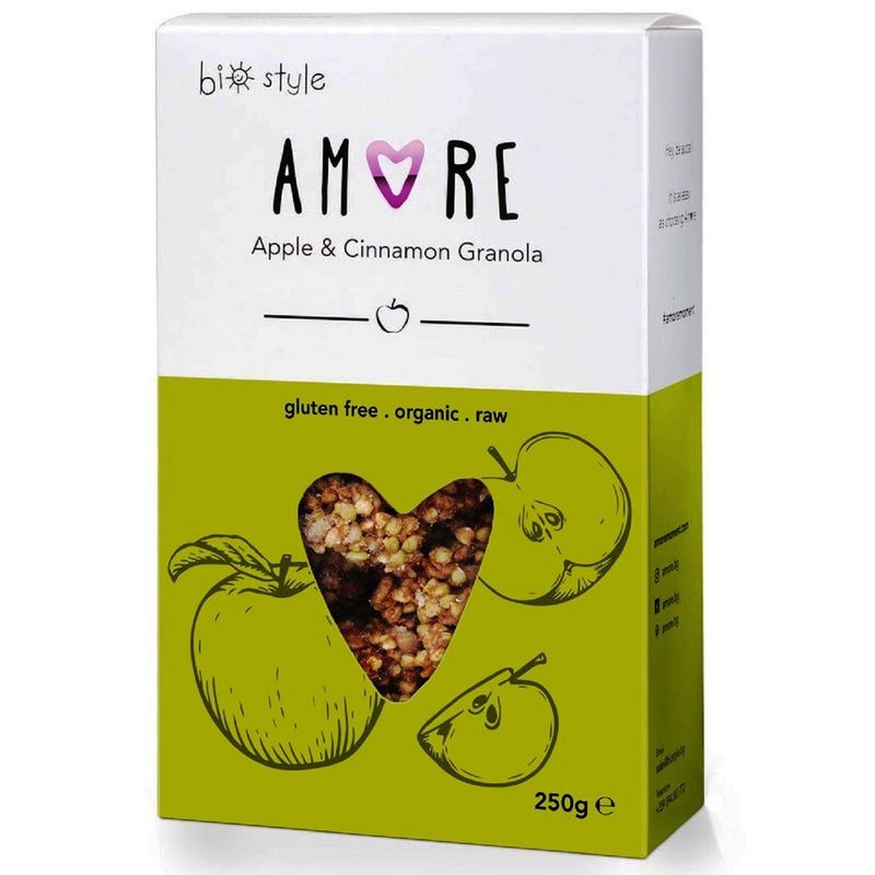 Granola Bio cu Mar&Scortisoara Amore 250g