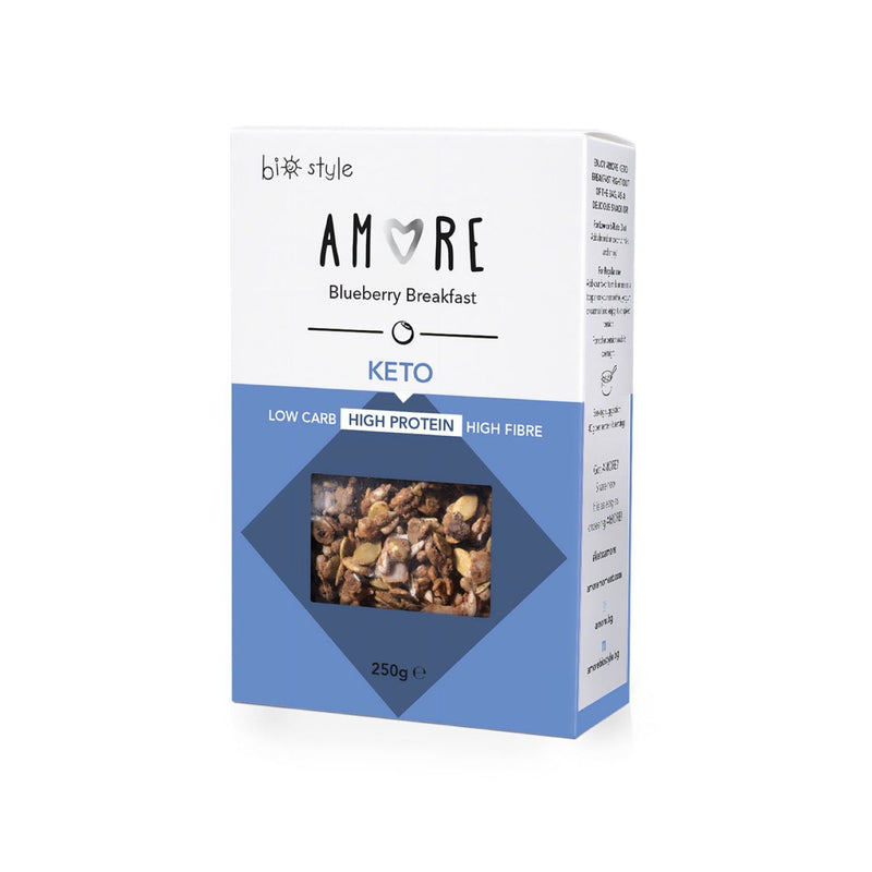 Mic Dejun Bio Keto cu AFINE - continut bogat in proteine 250g Amore