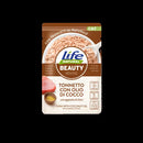 Hrana Umeda Pisici, Life Natural Beauty Mousse Ton si Ulei de Cocos, 70 g
