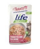 Life plic pisica adult bucati ton somon 55 g