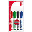 Ico-marker tabla alba, 4 buc/set