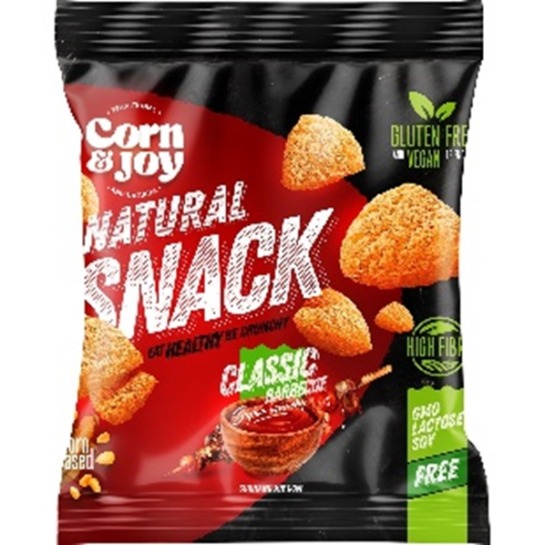 Corn&Joy snack barbecue, 40g