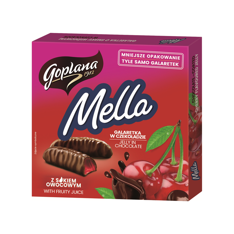 Mella ciocolata jeleu de cirese 190gr