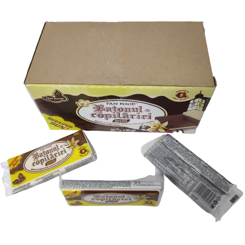 Batonul copilariei Duo ( alb si negru ), 80 g