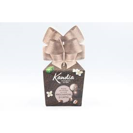 Kandia Praline de ciocolata cu crema mascarpone si cafea, 110g