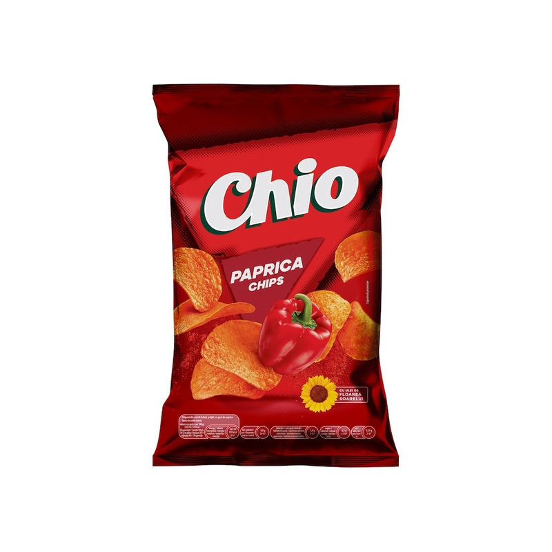 Chipsuri din cartofi cu gust de Paprica 170G Chio