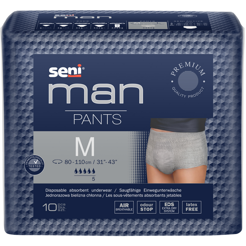 Chilot absorbant pentru barbati Seni Man Pants M a10
