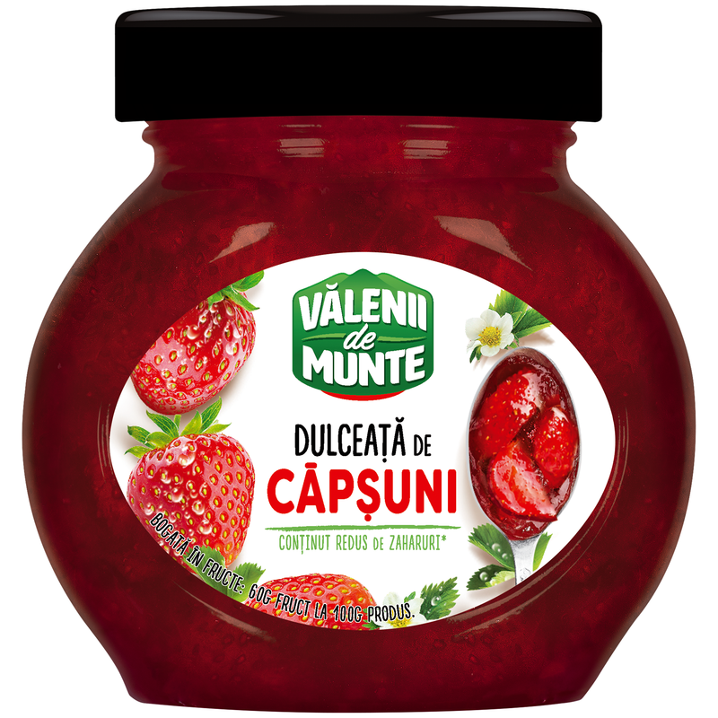 Valenii de munte dulceata  capsuni 240g