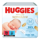 Salviette umidificate Huggies Pure Extra Care 3 X 56 pz