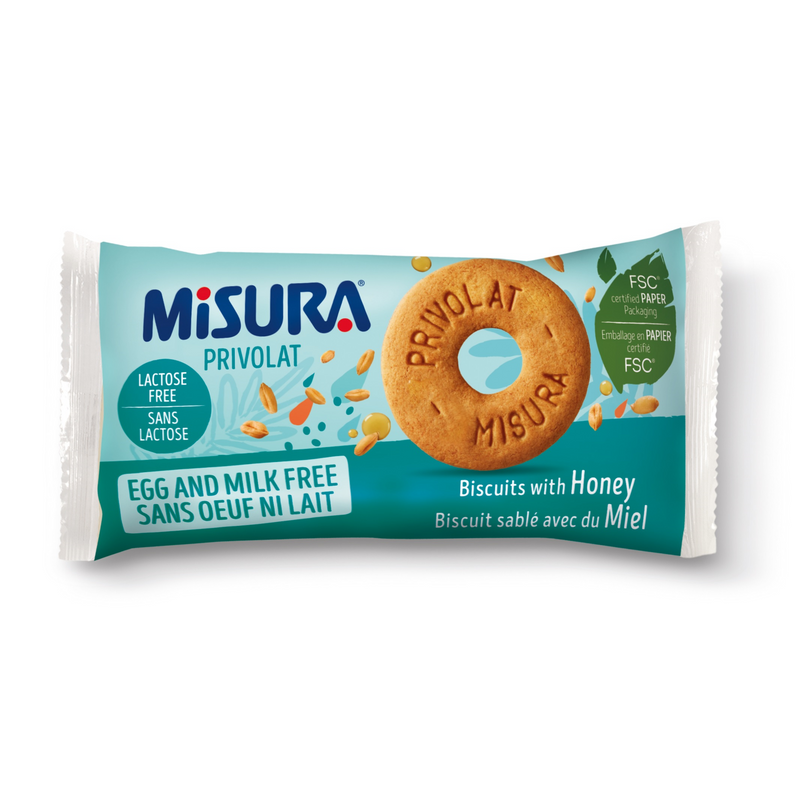 Misura biscuiti miere fara lactoza, 33.3g