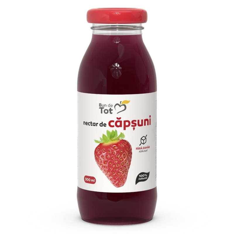 Dacia Plant Capsuni nectar fara zahar 300ml SGR