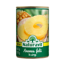 Pineapple slices in Naturavit syrup, 565g