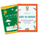 Caiet A5 de exersat cu liniatura speciala dictando 24 file