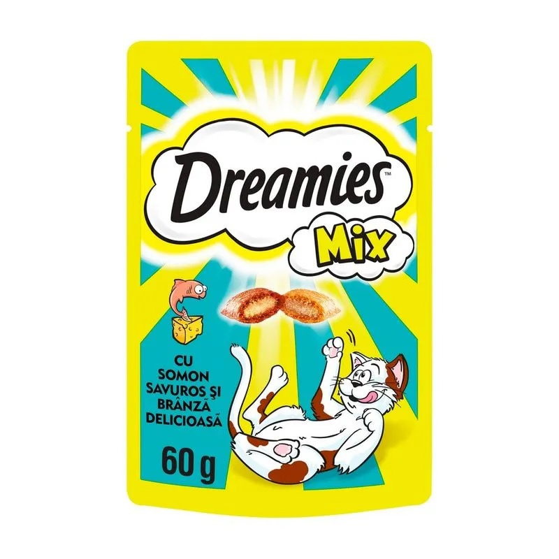 Dreamies recompense branza&somon 60g