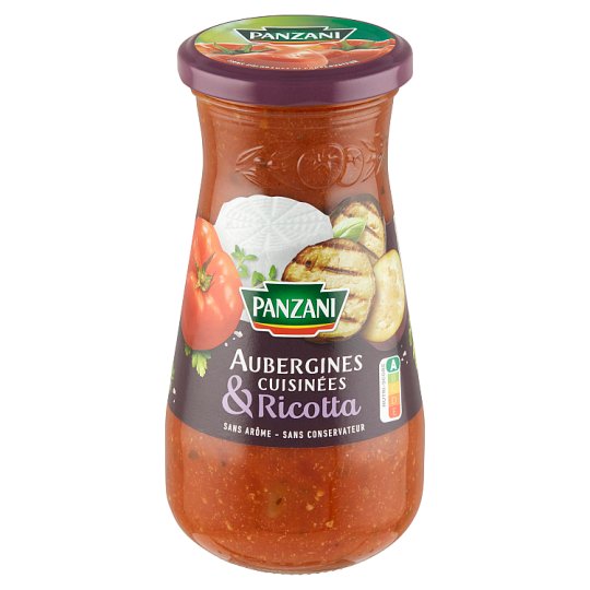 Panzani Sos Aubergines & Ricotta 400 gr