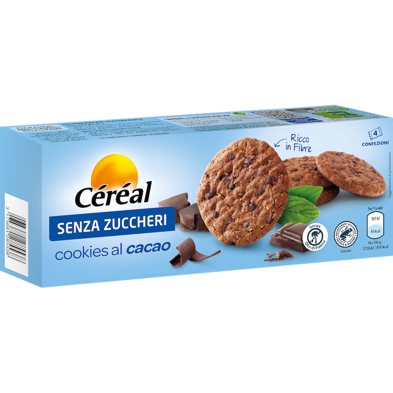 Cereal cookie cioco-cacao fara zahar 130g