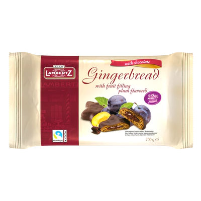 Lambertz Turta Dulce Umplutura de prune 200g