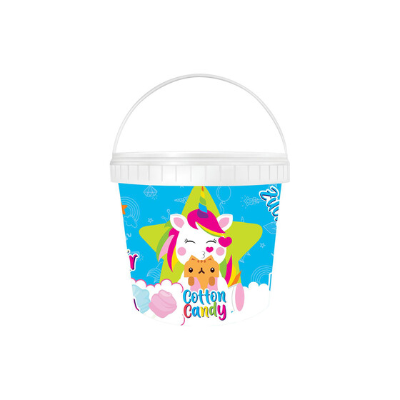 Lolliboni unicorn blue vata de zahar 50g