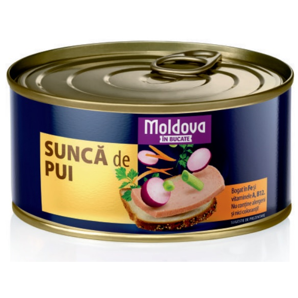 Moldova in Bucate Sunca de pui, 300 g