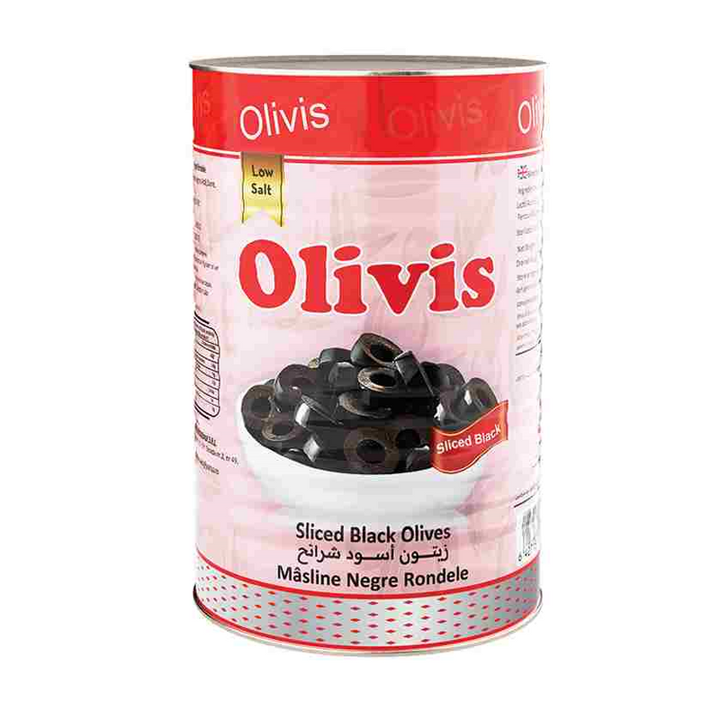 Olivis masline  negre rondele cutie 2kg