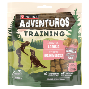 Purina Adventuros training dog somon 115g