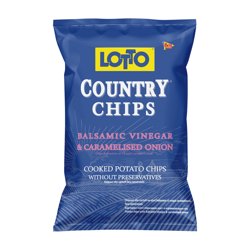 Lotto country chips balsamic 150 gr