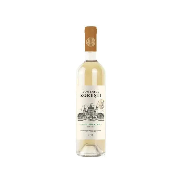 Vin alb Domeniul Zoresti Sauvignon Blanc, sec 0.75L