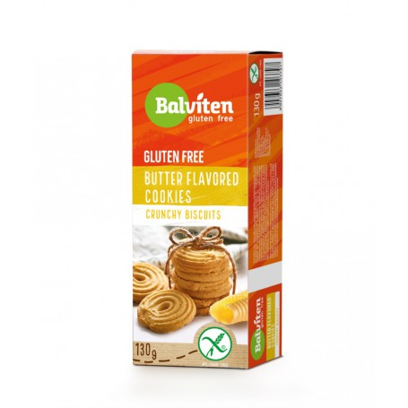 Balviten fara gluten cookies cu aroma unt, 130g