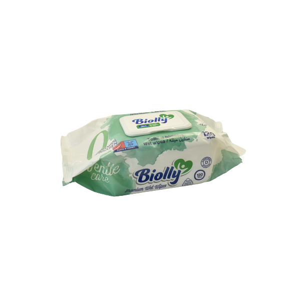 Servetele umede cu capac Gentle Care 120/pac