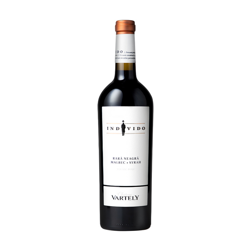 Vartely 0.75L Individo Rara neagra, Malbec, Syrah rosu sec SGR