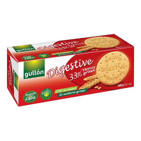 Gullon biscuiti digestivi 33% grasimi reduse 400g