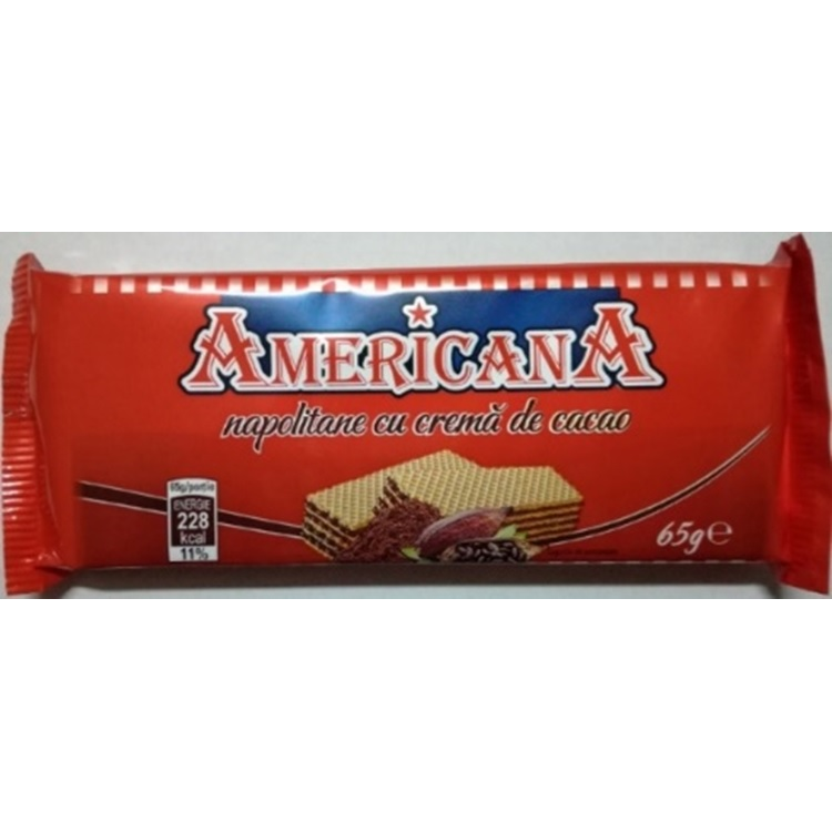 Americana WAFERS Crema CACAO 65 g