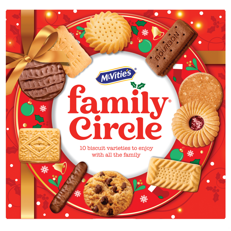 Mc Vitie s family circle biscuiti asortati 400g