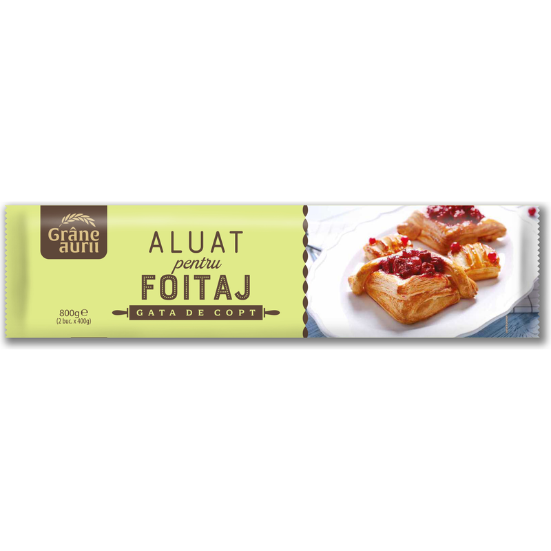 Aluat pentru foitaj 800g - Grane aurii