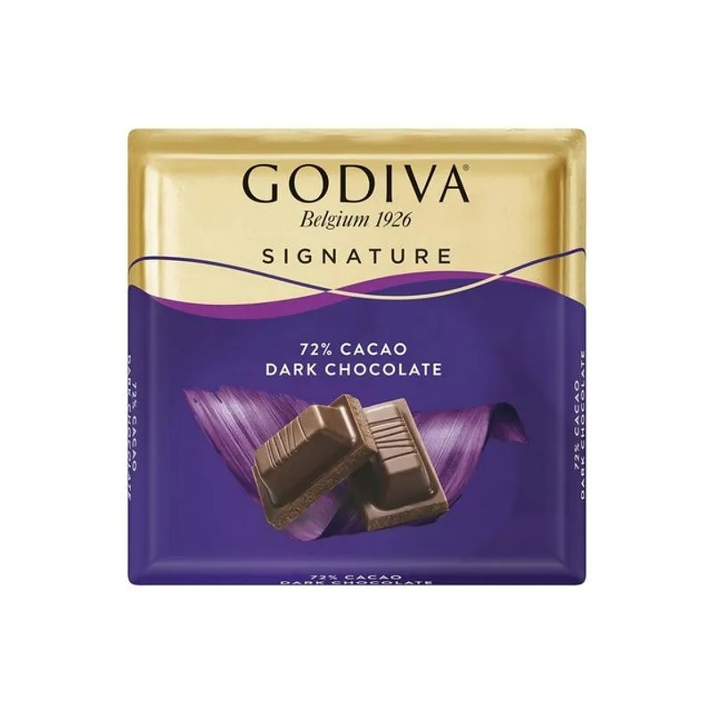 Godiva sq 72% dark choc 60g
