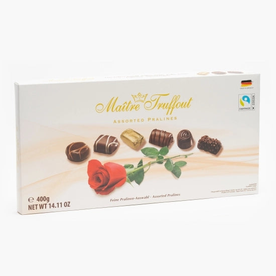 Praline asortate rose, 400g