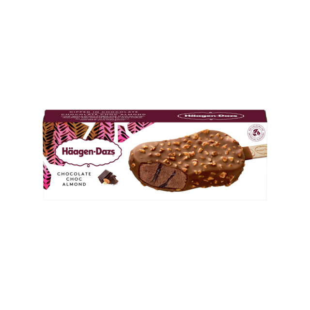 Inghetata Haagen Dazs Ciocolata Cu Migdale, 80 ml