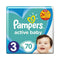 Pelenkák Pampers Active Baby Jumbo Pack, 3-as méret, 6-10 kg, 70 db